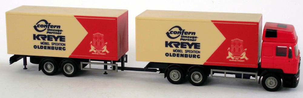 Herpa Modell Lkw für confern Mannheim