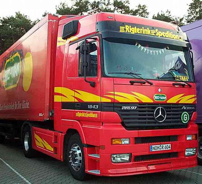 Lkw Foto MB Actros LH Von Rigterink D Nordhorn