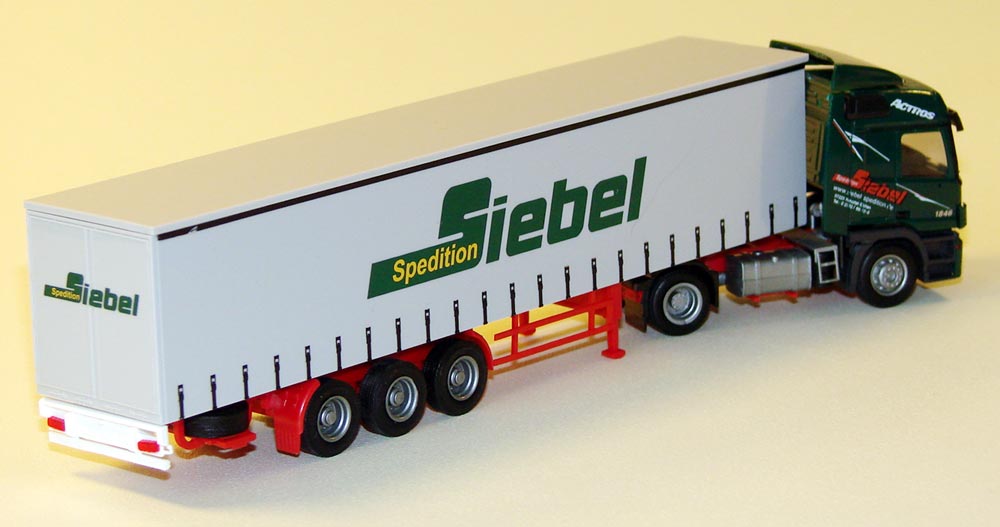 A W M Modell Lkw für Siebel Spedition Kreuztal