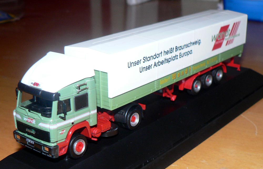 Herpa Modell Lkw für AdalbertWandt Braunschweig