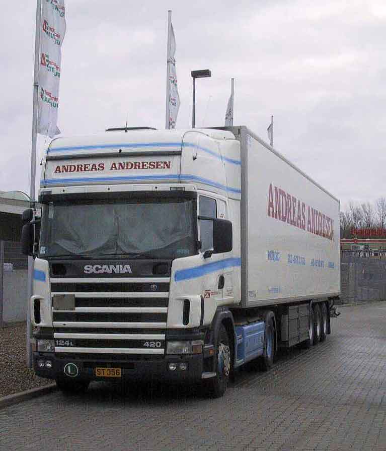 Andreas Andresen,  Dnemark     Scania 124