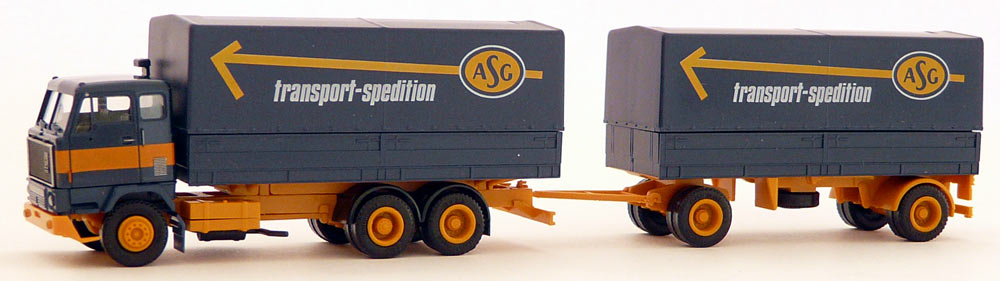 Albedo Modell-Lkw für ASG,