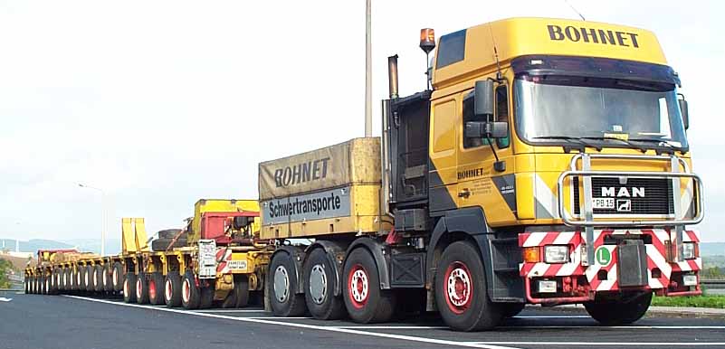  BOHNET Schwertransporte,  D - Kirchdorf     MAN 40.503