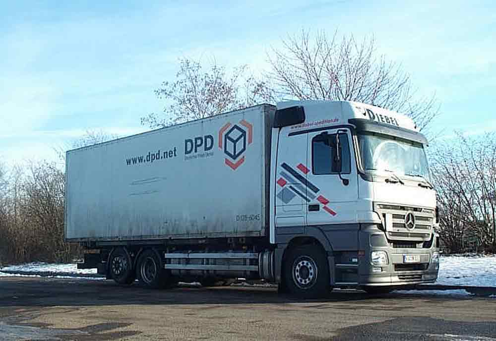  Deutscher Paket Dienst,  Deutschland     MB Actros LH MP2