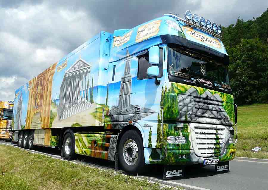 Holger Morgenstern Transporte, D - Haßfurt DAF XF 105 SC