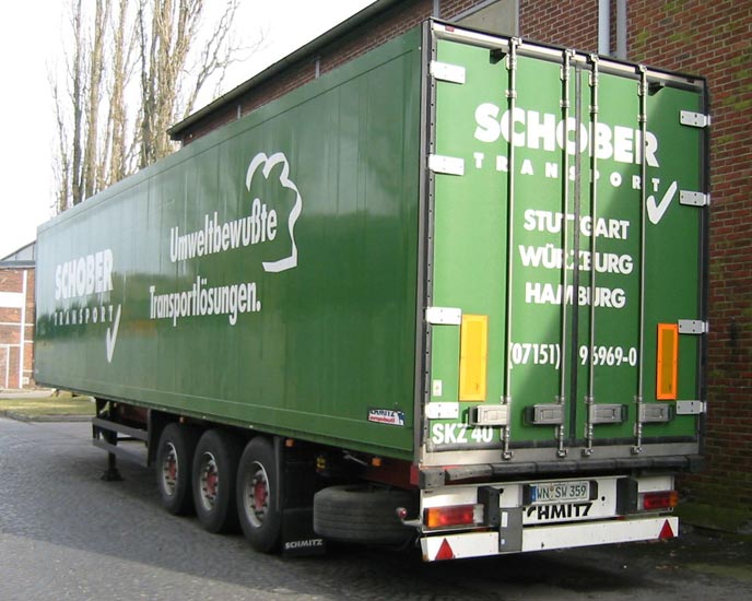 Schober Transport, D - Weinstadt Sattelauflieger