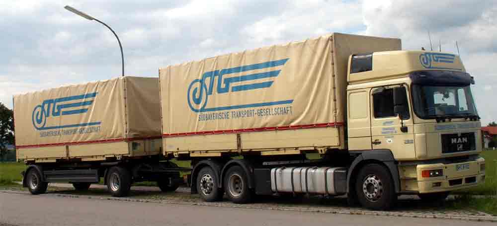 Lkw Foto der SPEDITION STG transport Ges., D - Schongau