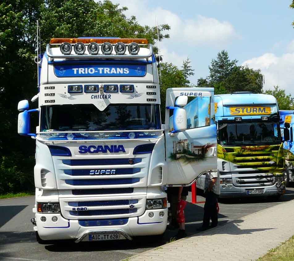 Lkw-Foto : Scania R TL von Trio-Trans Logistic, D - Friedberg