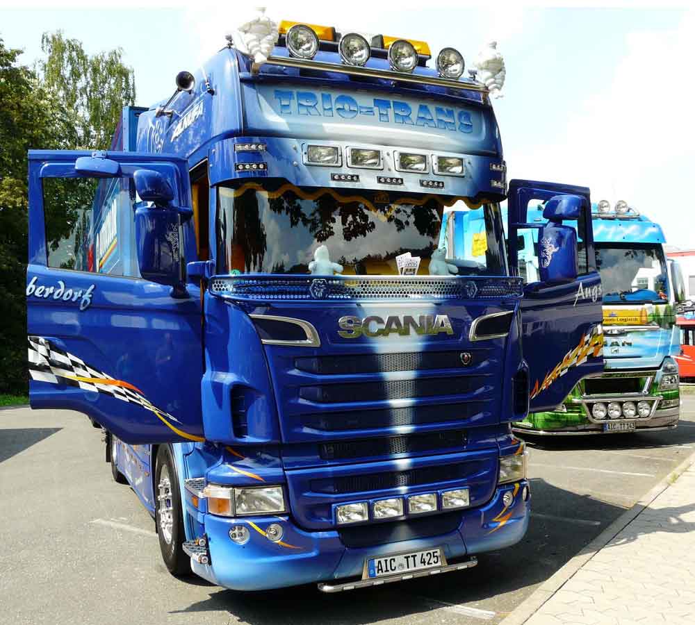 Lkw-Foto : Scania R TL von Trio-Trans Logistic, D - Friedberg