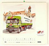 Wandt-Malerei - der Kalender aus 1994 von Adalbert Wandt, Braunschweig (D)